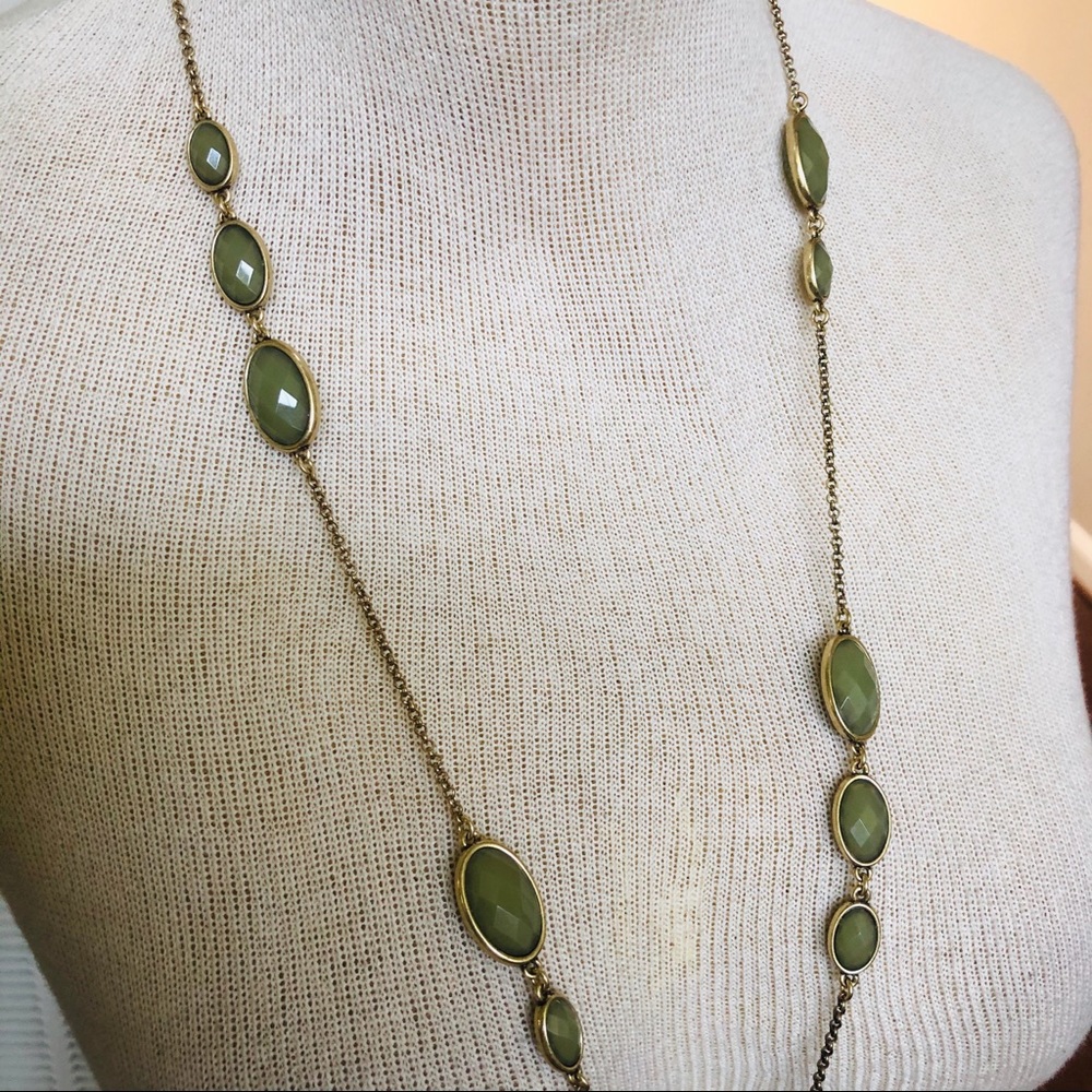 Lucky Brand Long Necklace & Earrings - Picture 9 of 11